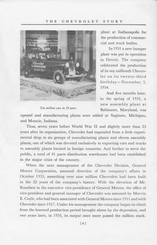 The Chevrolet Story - Published 1951 Page 23